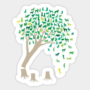 Source Tree of Life Sticker